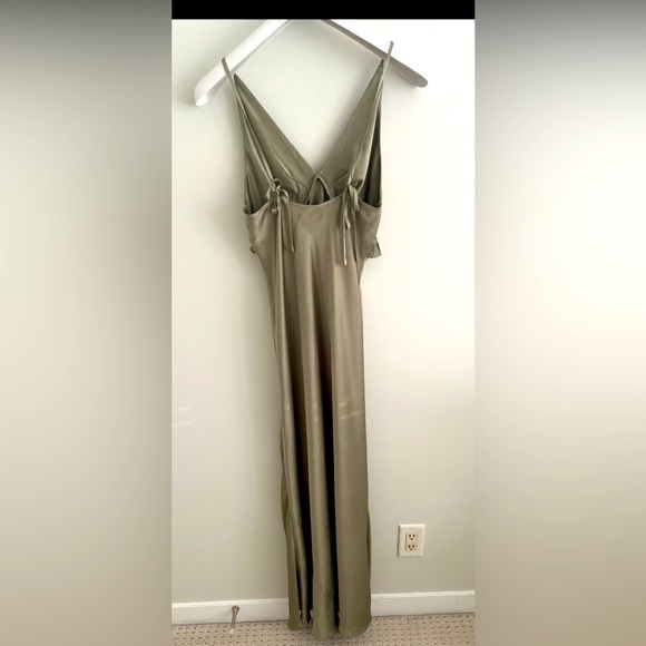 Reformation Madrigal Satin Dress - Picture 4 of 5